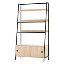 Bookshelf With Cabinet Mira Oak