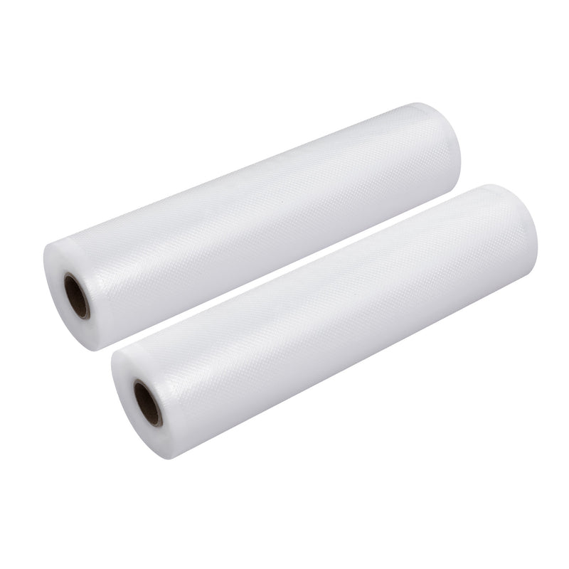 2 Rolls Food Vacuum Sealer Bags Storage Saver Heat Sealing Bag Pack 28Cmx6M