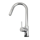 Kitchen Sink Mixer Tap Swivel Gooseneck Pull Out Laundry Kitchen