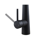 Black Kitchen Sink Mixer Tap Round Pull Out Tap Laundry Sink Faucets