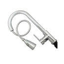 Chrome 360 Swivel Round Kitchen Sink Mixer Tap Pull Out