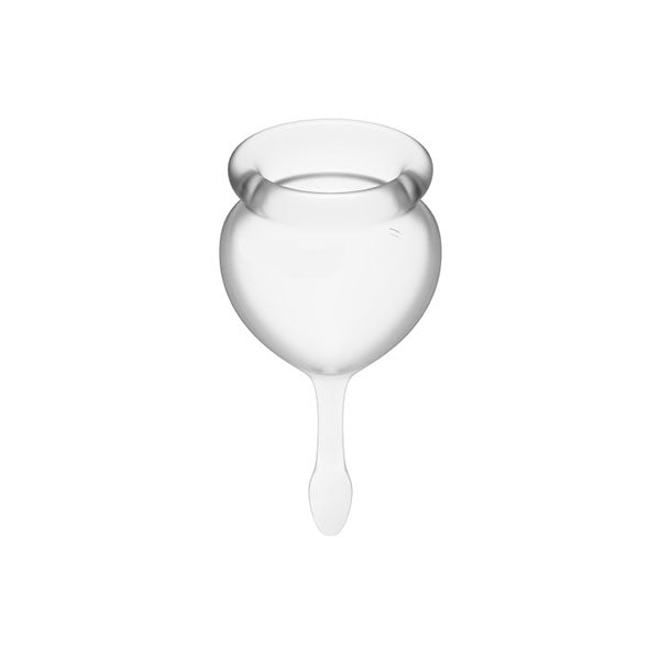 Feel Good Menstrual Cup Transparent 2Pcs
