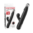 Ffs Sonix Silicone Thruster Black 22 Cm Thrusting Vibrator