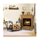 Heavy Duty Firewood Rack With 50 Kg Load Capacity For Stove Fire Pit