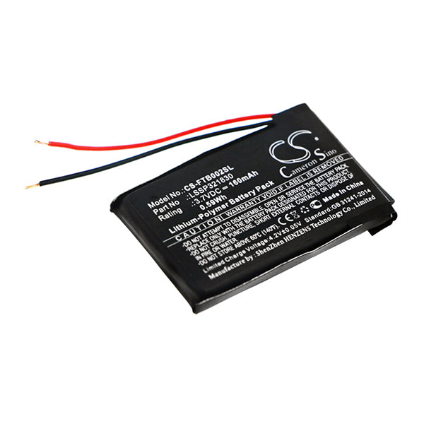 Cameron Sino Cs Ftb002Sl 160Mah Replacement Battery For Fitbit