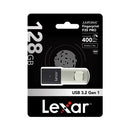 Lexar F35 Pro 128Gb Jumpdrive Fingerprint Usb Gen 1 Up To 400Mbs Read