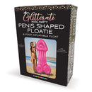 Glitterati Penis Pool Float Pink Pool Float 180 Cm Length