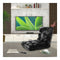 2X Floor Recliner Folding Lounge Sofa Futon Couch Folding Chair Cushion Black