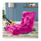 Floor Recliner Folding Lounge Sofa Futon Couch Folding Chair Cushion Pink