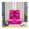 Floor Recliner Folding Lounge Sofa Futon Couch Folding Chair Cushion Pink