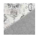 Floor Rug Vintage Short Pile Washable Carpet Soft Plush Non Slip