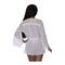 Flowing Short Robe White