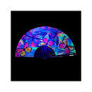 Blacklight Folding Fan