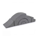 Foam Climbing Blocks For Toddlers 5 Piece Kids Toys Soft Play Grey