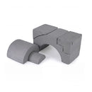 Foam Climbing Blocks For Toddlers 5 Piece Kids Toys Soft Play Grey