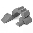 Foam Climbing Blocks For Toddlers 5 Piece Kids Toys Soft Play Grey