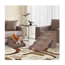 Foam Pet Stairs Set With 5N Tier And 3 Tier Dog Ramps