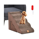 Foam Pet Stairs Set With 5N Tier And 3 Tier Dog Ramps