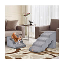 Foam Pet Stairs Set With 5N Tier And 3 Tier Dog Ramps