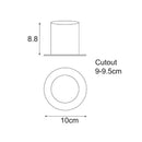 Focus White Tricolour Gimbal Led Recessed