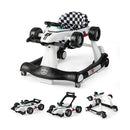 4In1 Foldable Activity Car Walker With Adjustable Height And Speed