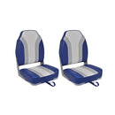 Foldable Boat Chairs 2 Pcs High Backrest