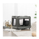 Foldable Cat Racing Cage With Shoulder Strap And Removable Cushion Xl