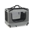 Foldable Cat Racing Cage With Shoulder Strap And Removable Cushion Xl