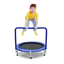 Foldable Kids Trampoline With Handle For Indoor And Outdoor