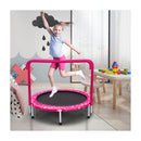 Foldable Kids Trampoline With Handle For Indoor And Outdoor