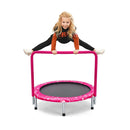 Foldable Kids Trampoline With Handle For Indoor And Outdoor