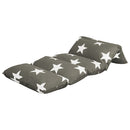 Foldable Mattress Kids Pillow Dark Grey And Purple