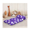 Foldable Mattress Kids Pillow Dark Grey And Purple