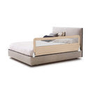 180 X 56 Cm Foldable Mesh Bed Rail With Safety Straps For Toddlers