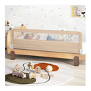 180 X 56 Cm Foldable Mesh Bed Rail With Safety Straps For Toddlers
