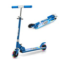 Foldable Scooter With Adjustable Height Handlebar Led Light For Kids