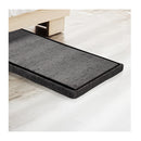 Foldable Storage Ottoman Side Table Blanket Box Chenille Fabric Kira