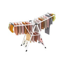 Clothes Rack Foldable Metal With 18 Drying Rails