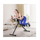 Folding Ab Machine Roller Wheel Workout Mat