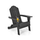 Folding Adirondack Chair With Cup Holder