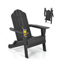 Folding Adirondack Chair With Cup Holder