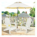 Folding Adirondack Chair With Cup Holder