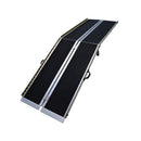 Folding Aluminium Wheelchair Ramp 8Ft Portable Mobility Access Ramp