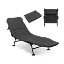 Folding Camping Cot With Detachable Mattress And Adjustable Backrest