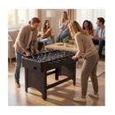 Foosball Table With 22 Players And 2 Balls For Kids And Adults Black
