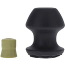 Fort Troff Kum Keeper Hollow Butt Plug With Removable Stopper Black