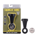 Fort Troff Swing N Hang Black Weighted Ball Tugger