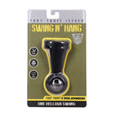 Fort Troff Swing N Hang Black Weighted Ball Tugger