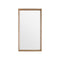 Bathroom Wood Frame Wall Hung Mirror Vanity Home Decor