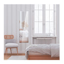 Full Length Rectangle Frameless Mirror With Beveled Edge